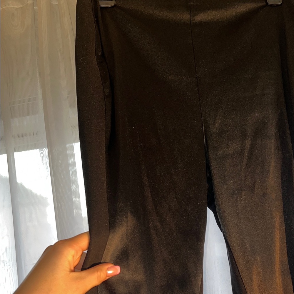 Satin leggings